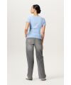 Noppies Maternaty - rib kurzarm Still-Shirt - Light Sky