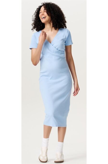 Noppies Maternity - Still-Kleid Soiree - Light Sky