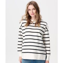 Noppies Maternity - Still-Sweater langarm Pepe - Cream Stripe