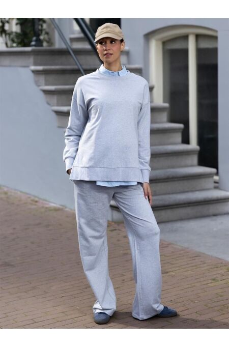 Noppies Maternity - Still-Sweater langarm Pepe - Grey Melange