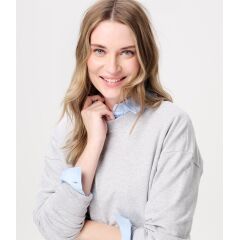 Noppies Maternity - Still-Sweater langarm - Grey Melange