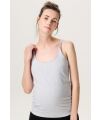 Noppies Maternity - Still-Top Ara - Grey Melange