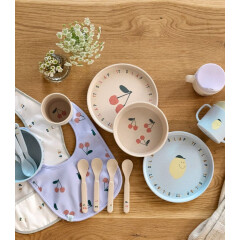 Lässig - Kindergeschirr Set - Happy Fruits Cherry