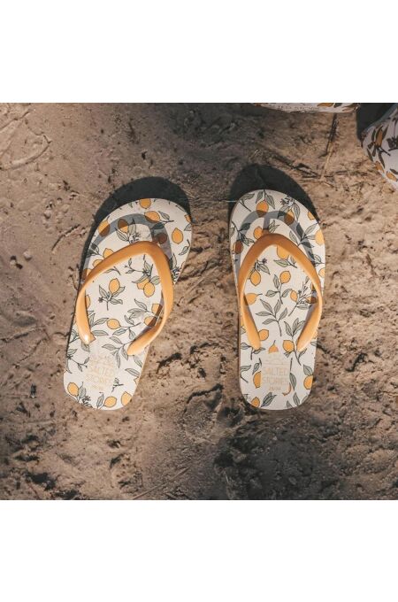 Salted Stories - Zehentrenner - Lemons - Golden Apricot