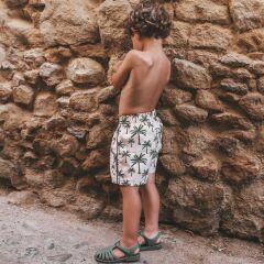 Salted Stories - Badeshorts - Palmen