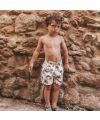 Salted Stories - Badeshorts - Palmen