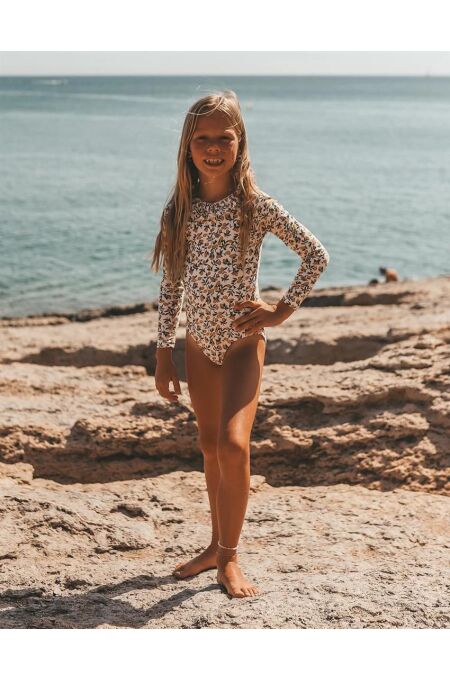 Salted Stories - langarm Badeanzug - Lemons