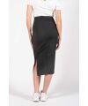 Love2Wait - Long Skirt Split - black
