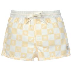 Lässig - UV-Shorts mit Windel - karriert - Vanilla/ Sea Salt