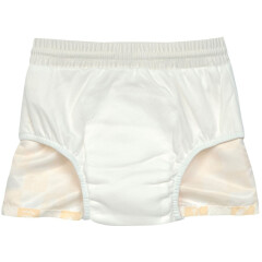 Lässig - UV-Shorts mit Windel - karriert - Vanilla/ Sea Salt