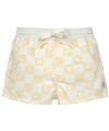 Lässig - UV-Shorts mit Windel - karriert - Vanilla/ Sea Salt