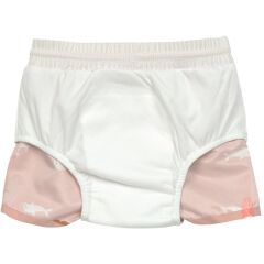 Lässig - UV-Shorts mit Windel - Delphin - Peach