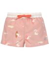 Lässig - UV-Shorts mit Windel - Delphin - Peach