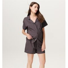 Noppies Maternity - Schlaf-Shorts UTB - Forged Iron