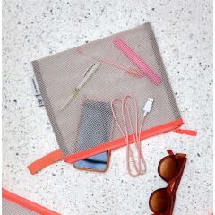 Lässig - Mesh Bags 3 St. - Neon Orange