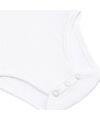 Lässig - Ärmelloser Body aus Eucalyptus Ribbed - Milky