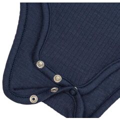 Lässig - Langarmbody aus Eucalyptus Ribbed - Navy