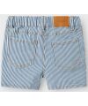 LilLAtelier - Kleinkind Jeansshorts gestreift - Zen Blue