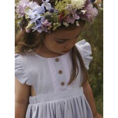 LilAtelier - Kleinkind Trägerröckchen - Zen Blue