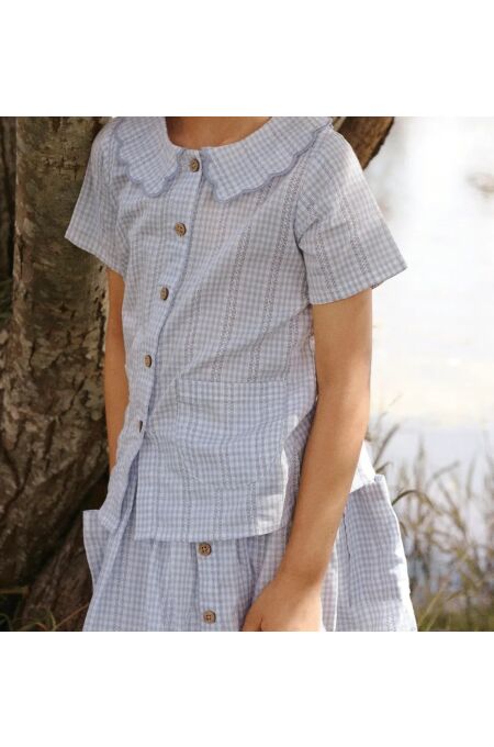 LilLAtelier - Kleinkind Röckchen - Zen Blue