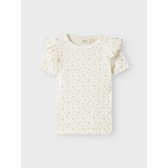 LilLAtelier - T-Shirt Flügelärmel - Coconut Milk