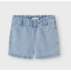 LilLAtelier - Kleinkind Jeansshorts - Medium Blue Denim
