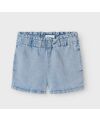 LilLAtelier - Kleinkind Jeansshorts - Medium Blue Denim