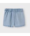LilLAtelier - Kleinkind Jeansshorts - Medium Blue Denim