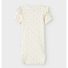 Lil´ Atelier - Kurzarnbody Flügelärmel - Coconut Milk