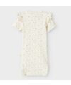 Lil´ Atelier - Kurzarnbody Flügelärmel - Coconut Milk