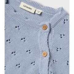 LilLAtelier - Strick T-Shirt - Zen Blue