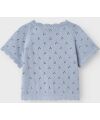 LilLAtelier - Strick T-Shirt - Zen Blue