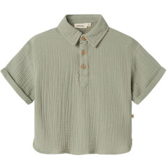 Lil´Atelier - Kurzarm Hemd - Seagrass