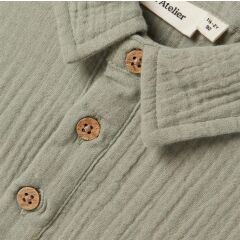 Lil´Atelier - Kurzarm Hemd - Seagrass