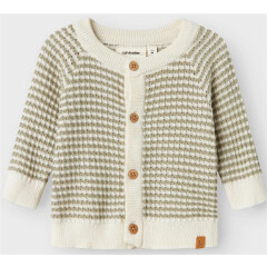 Lil´ Atelier - Strickjacke gestreift - Seagrass