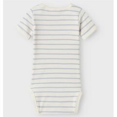 Lil´ Atelier - Kurzarnbody gestreift - Zen Blue