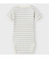 Lil´ Atelier - Kurzarnbody gestreift - Zen Blue