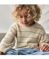 Lil´Atelier - Strickpulli gestreift - Turtledove