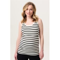 Noppies Maternity - Still-Top - Cream Stripe