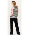 Noppies Maternity - Still-Top Jamee - Cream Stripe
