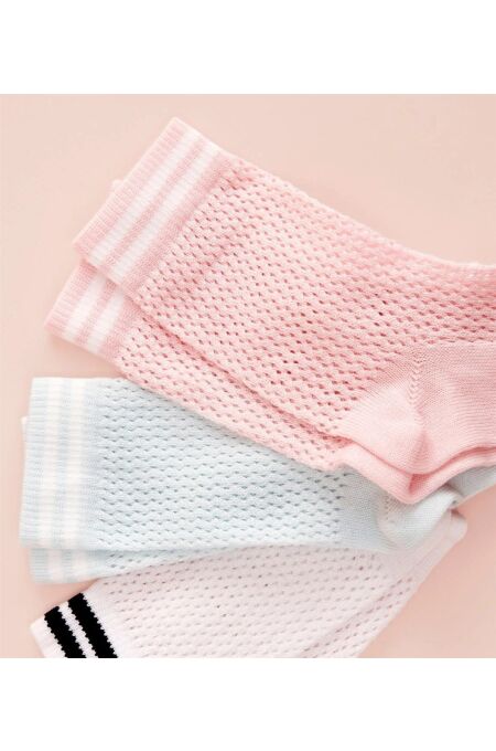 ooley - Socken Streetmood  Netz - Ice Rose