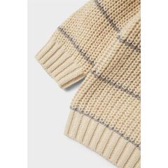 LilLAtelier - Baby  Strickpulli Streifen - turtledove