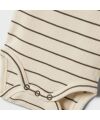 LiLAtelier - langarm Body gestreift - Turtledove