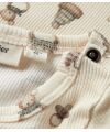 LIL´Atelier - süßer Babybody mit Spielzeugprint - Turtledove