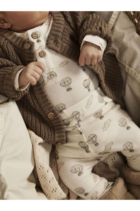 LIL´Atelier - Süße Legging mit Heißluftballon Print - Turtledove