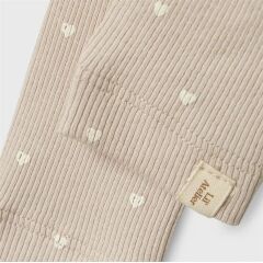LIL´Atelier - Süße Legging mit Herz Print - Grey Moon