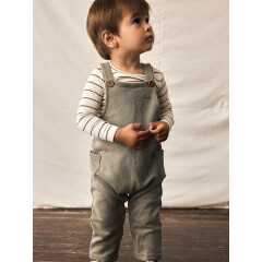 LIL´Atelier - weiche Dino Sweat-Latzhose - Overland...