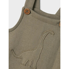 LIL´Atelier - weiche Dino Sweat-Latzhose - Overland Trek