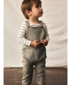 LIL´Atelier - weiche Dino Sweat-Latzhose - Overland Trek