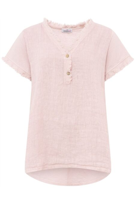 Zwillingsherz - Blusenshirt Summer Style One Size - rosa